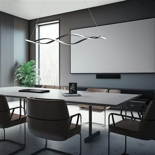 Grant Black LED Ceiling Pendant ML8609