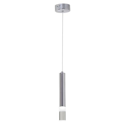 Ice LED Chrome Single Ceiling Pendant ML321