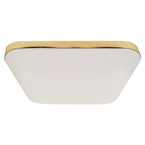 Nemo IP44 LED Gold Coloured Flush Bathroom Ceiling Light EK7792