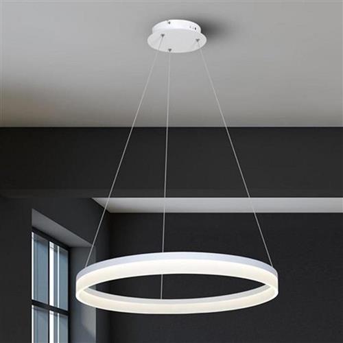 Ring White LED Large Ceiling Pendant ML066