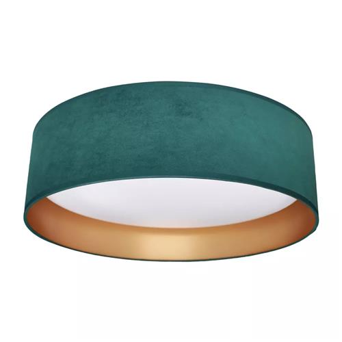 Rondo Green And Gold (Colour) LED Flush Ceiling Fitting ML7071