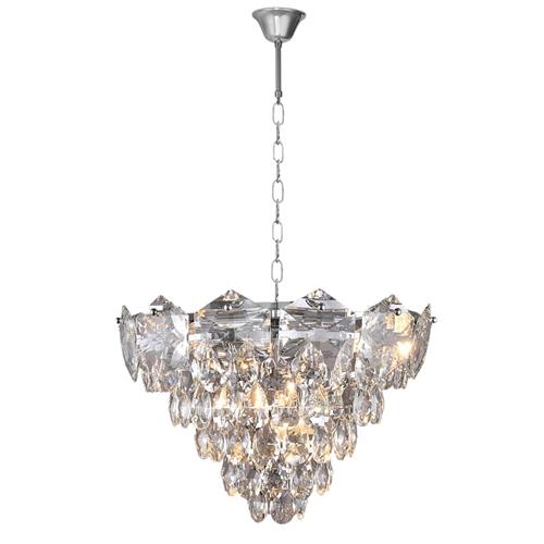 Selena 6-Light Crystal And Chrome Ceiling Fitting ML5987