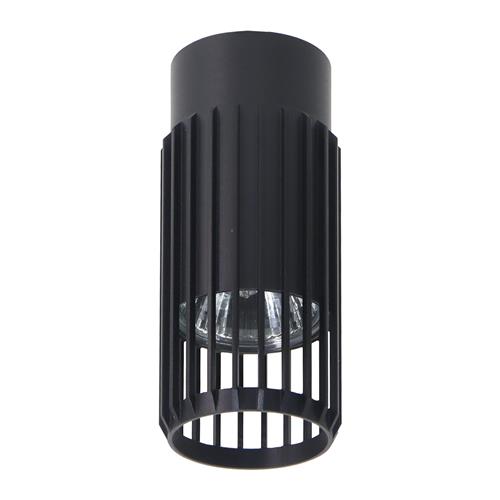 Vertical Black Semi-Flush Ceiling Spotlight ML0292