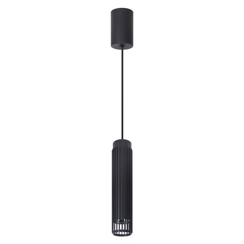 Vertical Black Single Ceiling Pendant ML0298