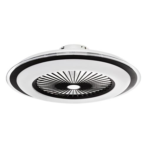 Zonda Black LED Ceiling Fitting And Fan ML8339