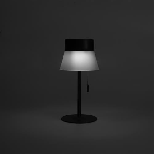Deco IP54 Solar LED Outdoor Black Table Lamp PX-0263-NEG