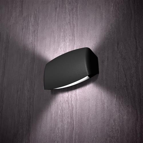 Abram 190 Black IP55 CCT LED Bulkhead Light ABRAM190BL