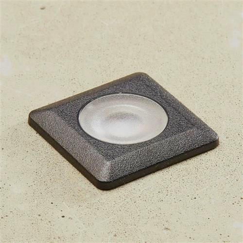 Aldo Square Black IP67 LED Recessed Light ALDOSQBL