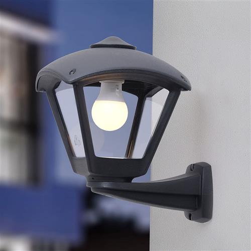 Nardo Dario Black Resin IP55 Outdoor Wall Light NARDO/DARIOBL