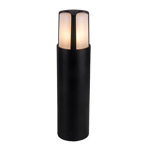 Epona 400mm IP44 Black Bollard Light LS400400BL