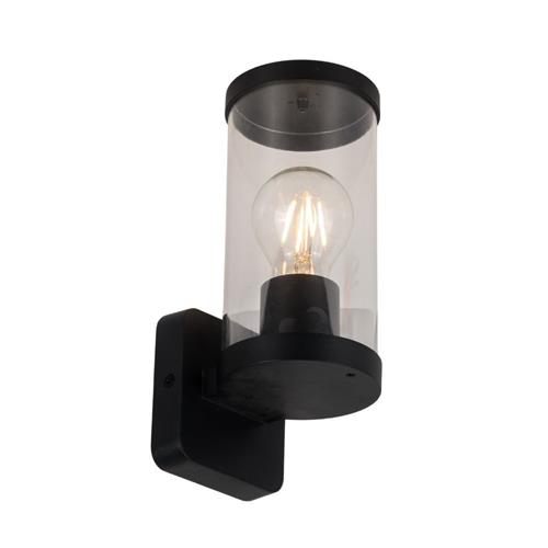 Harth Outdoor IP44 Black Wall Light LS3971WLBL