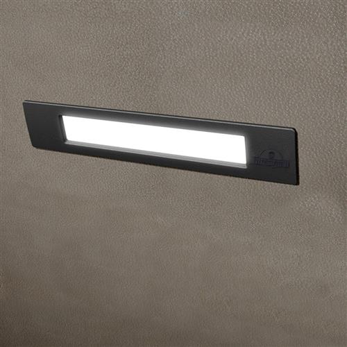 Nina 270 Black IP55 CCT LED Recessed Wall Light NINA270BL