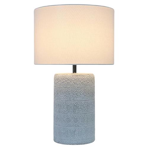 Teba Stone Table Lamp with Shade LS24901TL