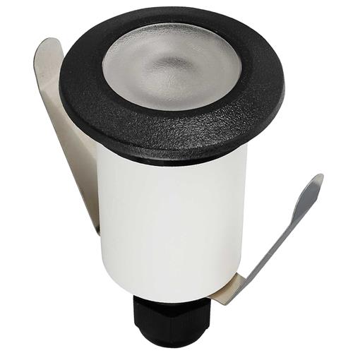 Teresa Single Black IP67 Recessed LED Light TERESA1BL