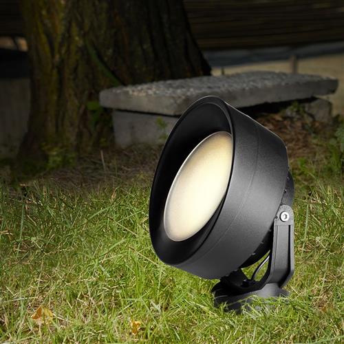 Tommy-EL Spike Black IP66 Outdoor CCT LED Floodlight TOMMYELSPIKE