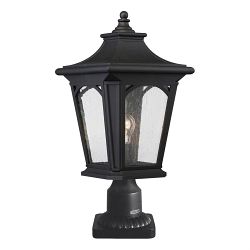 Coastal Pedestal IP44 Lantern QZ-BEDFORD3-M