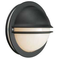 Berlin IP54 Outdoor Wall Light BERLIN-E27-BLK-O