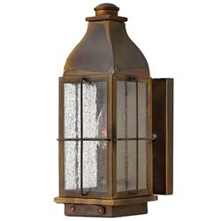 Bingham Small IP44 Rated Brass Wall Lantern HK-BINGHAM-S