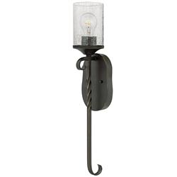 Casa Olde Black Single Interior Wall Light HK-CASA1