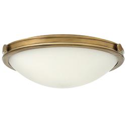 Collier Brass Finish Triple Flush Ceiling Light HK-COLLIER-F-M