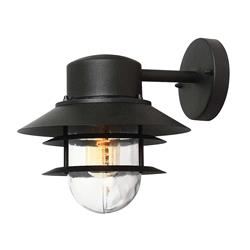 Copenhagen IP44 Rated Black Wall Light COPENHAGEN-BK