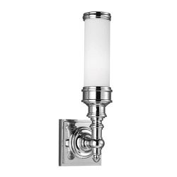 Payne IP44 Large Ornate Chrome Wall Light FE-PAYN-OR1-BATH