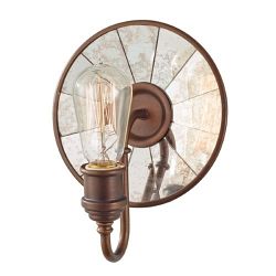 Urban Renewal Bronze Mirrored Wall Light FE-URBANRWL-WB2