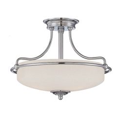 Griffin Small Semi-Flush 3 Light 