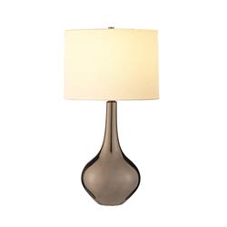 Job Polished Metallic Bronze Ceramic Table Lamp