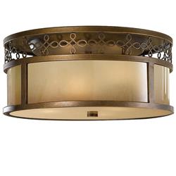 Justine Astral Bronze Flush Ceiling Light FE-JUSTINE-F