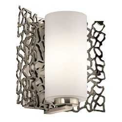 Wall Light Pewter Finish KL-SILVER-CORAL1