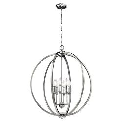 Corinne Large Six Light Pendants