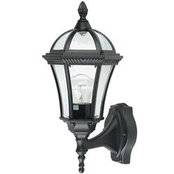 Ledbury IP44 Black Garden Wall Light GZH-LB1