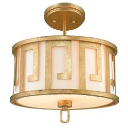 Lemuria Distressed Gold 2-Light Ceiling Pendant GN-LEMURIA-P-M