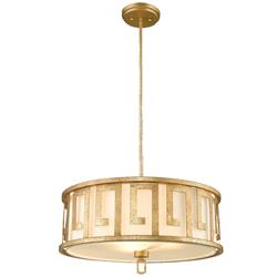 Lemuria Distressed Gold 3-Light Large Ceiling Pendant GN-LEMURIA-P-L