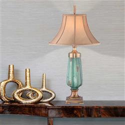 Monteverde Aged Brass Table Lamp QZ-MONTEVERDE