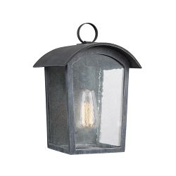 Outdoor IP44 Rated Wall Light Ash Black Finish FE-HODGES-S