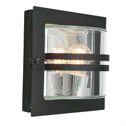 BERN Outdoor Wall Light Clear Glass