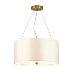 Pearce Ivory Medium 3 Light Pendant