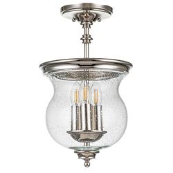 Pickering Lane 3 Light Pendant Or Semi-Flush