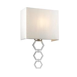 Ria Polished Chrome Medium Wall Light