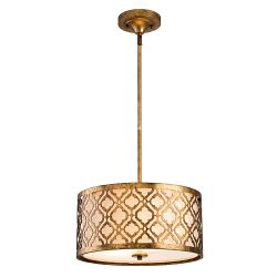 Arabella Double Semi-Flush Ceiling Pendant GN-ARABELLA-P-M