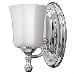 Shelly Chrome IP44 Bathroom Wall Light HK-SHELLY1-BATH