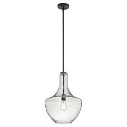 Everly medium sized single pendant 