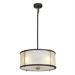 Corona Large Pendant, Flush or Semi-Flush.