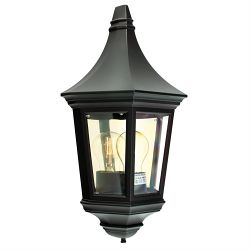 Valencia IP54 Outdoor Wall Light Black Finish V9-BLACK