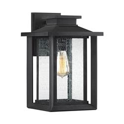 Wakefield IP44 Medium Earth Black Outdoor Wall Light QZ-WAKEFIELD-M-TBK