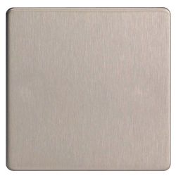 Brushed Steel Blanking Plate XDSSBS