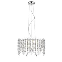 Belize LED Medium Chrome & Crystal Ceiling Pendant LED2105/05/CH