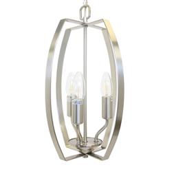 Alexis Wire Open Cage 3 Light Pendant Fitting